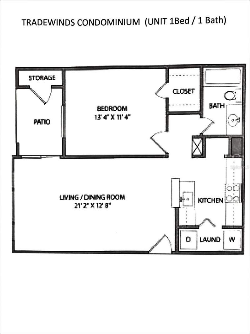 1 bedroom Condominium at 1049 S Hiawassee Road #3416, Tradewinds, Orlando — photo 3