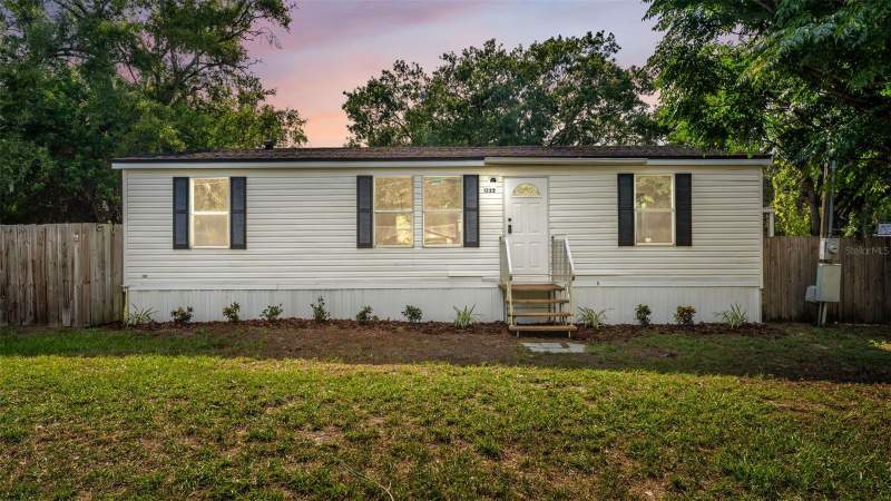 3 bedroom Manufactured Home at 1222 ROWELL STREET, KOSSUTHVILLE SUB, AUBURNDALE — photo 1