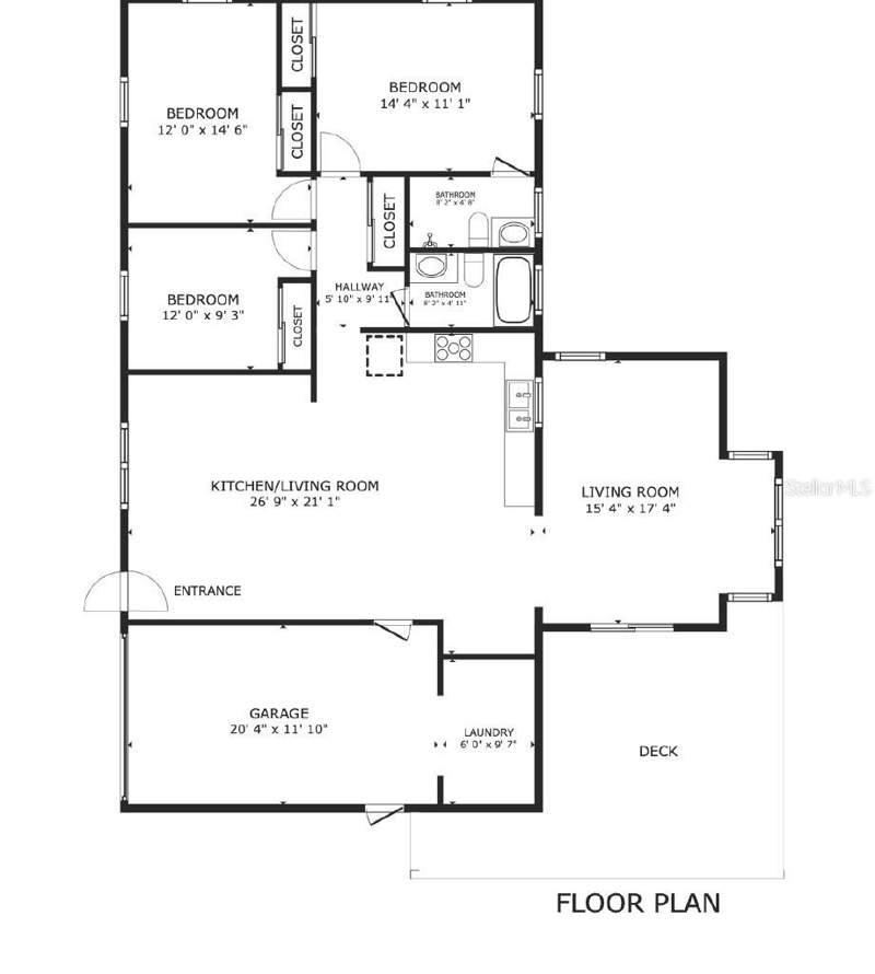3 bedroom Single Family Residence at 3408 Crape Myrtle Drive, Hernando Beach, Hernando Beach — photo 3