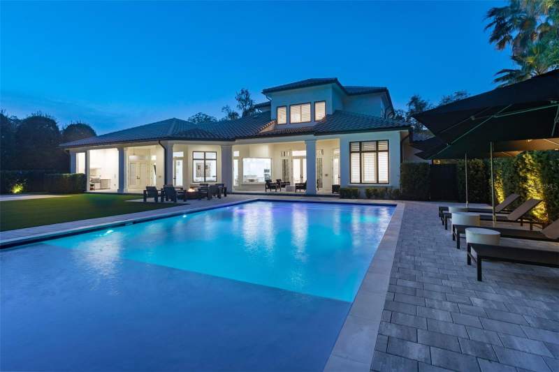 5 bedroom Single Family Residence at 1180 VIA LUGANO, WOODMERE TERRACE REP, WINTER PARK — photo 2
