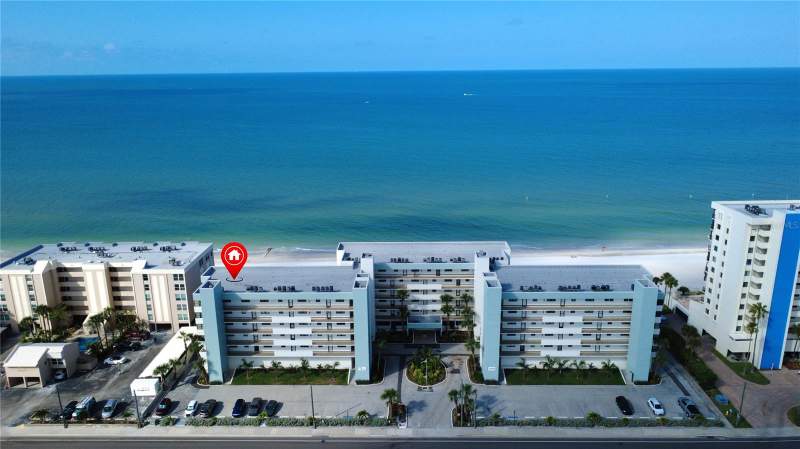 2 bedroom Condominium at 14900 GULF BOULEVARD #401, SURFSIDE SOUTH CONDO, MADEIRA BEACH — photo 1