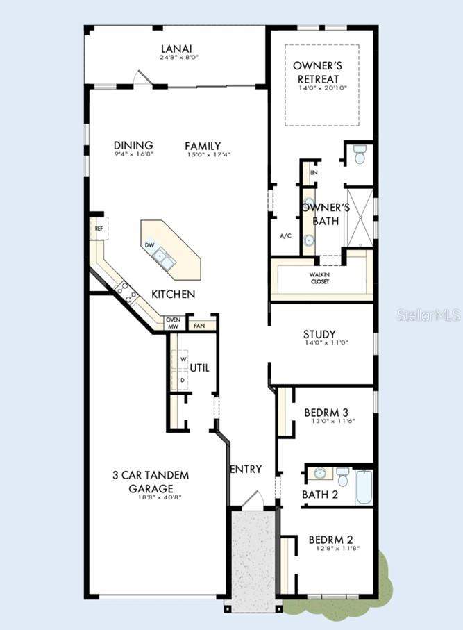 3 bedroom Single Family Residence at 5801 Native Oak Street, Oakfield At Mount Dora, Mount Dora — photo 3
