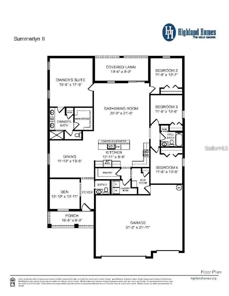 4 bedroom Single Family Residence at 7270 Travertine Loop, Touchstone, Lakeland — photo 2