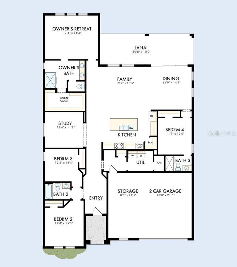 4 bedroom Single Family Residence at 12835 Salty Dog Crossing, Coasterra, Palmetto — photo 3