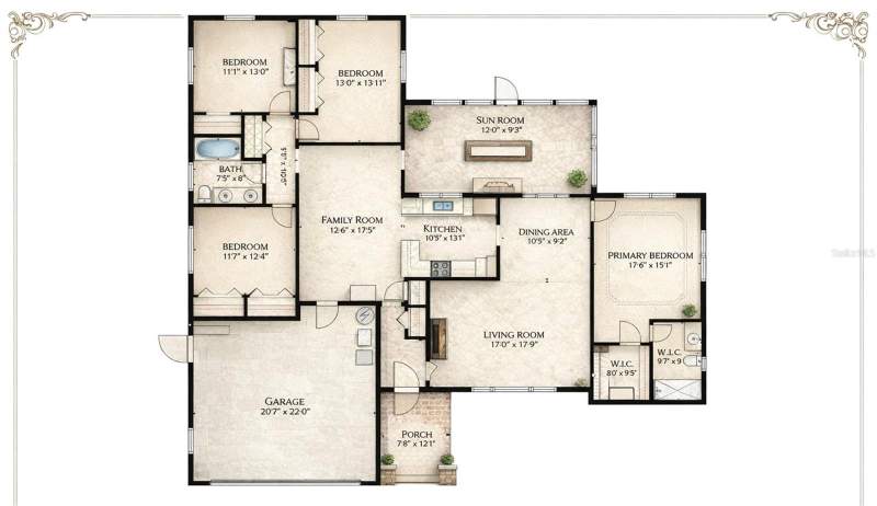 4 bedroom Single Family Residence at 2310 Sarazen Dr, Fairway Estates 9th Add, Dunedin — photo 2