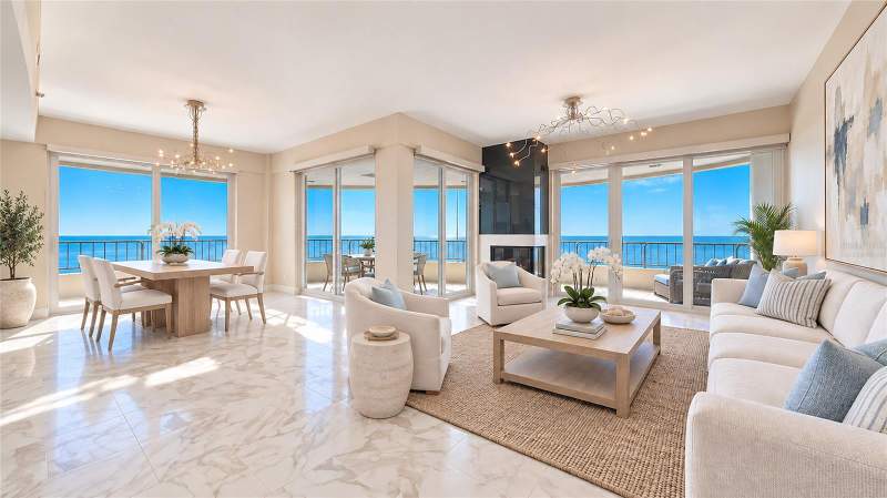 4 bedroom Condominium at 775 Longboat Club Rd, 1008-1007, Beaches Of Longboat Key, Longboat Key — photo 5
