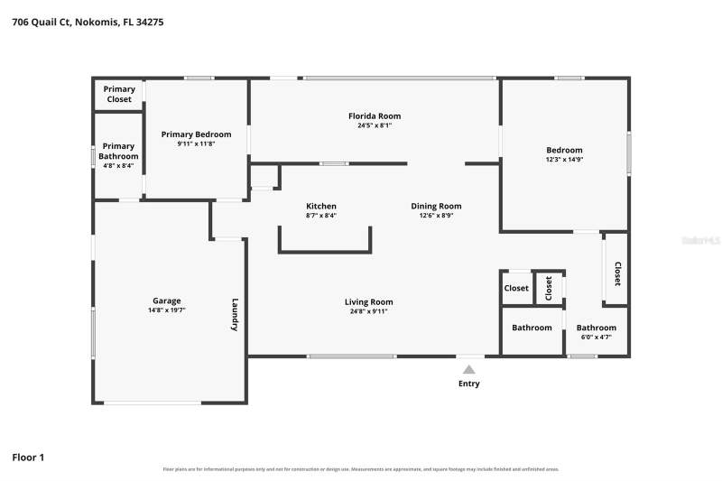 2 bedroom Single Family Residence at 706 Quail Court, Nokomis Gardens, Nokomis — photo 3