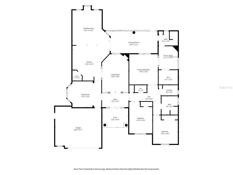 3 bedroom Single Family Residence at 13417 Whitehaven Court, Pristine Place Ph 4, Spring Hill — photo 3