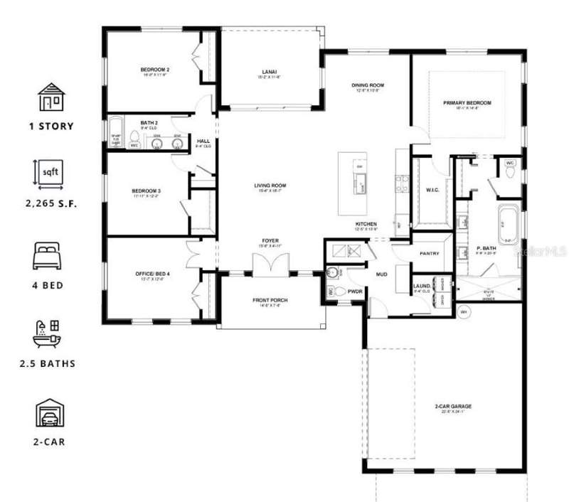 4 bedroom Single Family Residence at 17630 SW 39th Court, Marion Oaks Unit 6, Ocala — photo 2