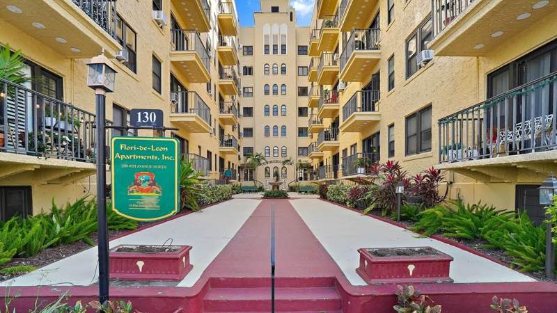 1 bedroom Condominium at 130 4TH AVENUE #305, FLORI DE LEON APTS CO-OP, ST PETERSBURG — photo 1