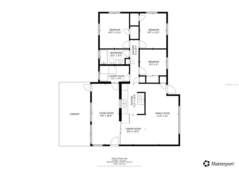 3 bedroom Single Family Residence at 7512 Rhode Island Drive, Tampa Tourist Club, Tampa — photo 2