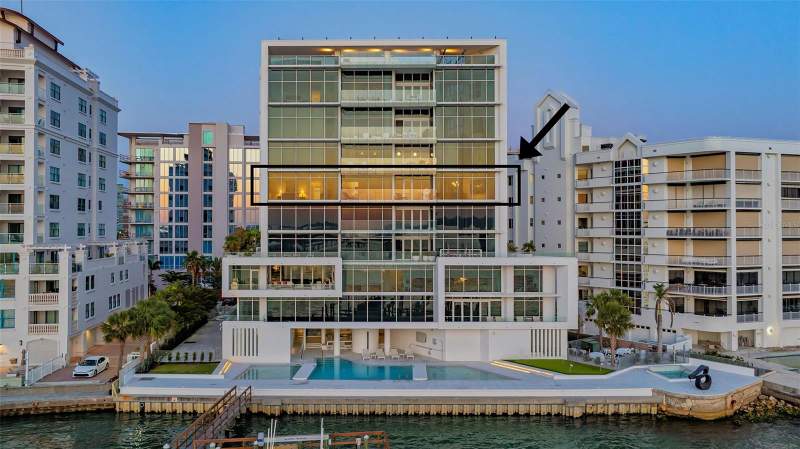 4 bedroom Condominium at 280 Golden Gate Point #600, Aqua, Sarasota — photo 3