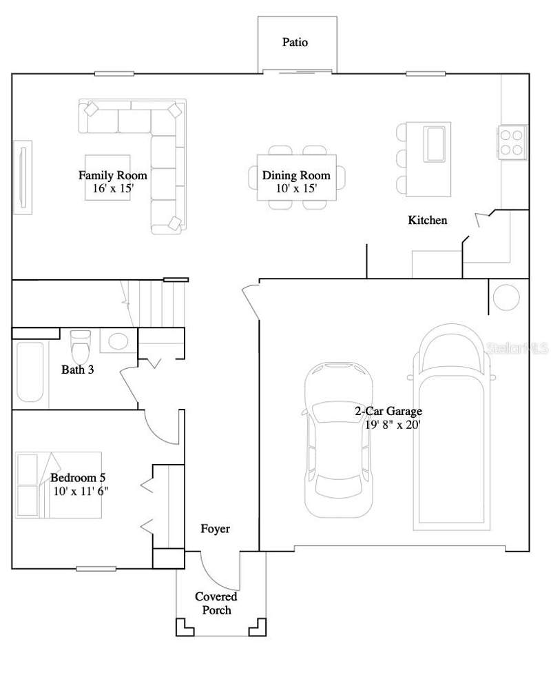 5 bedroom Single Family Residence at 14311 NW 170th Avenue, Tara Forest East, Alachua — photo 2