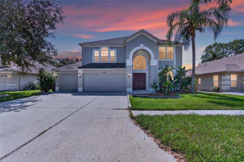 4 bedroom Single Family Residence at 9110 Rockrose Drive, Cross Creek Unit 1, Tampa — photo 2