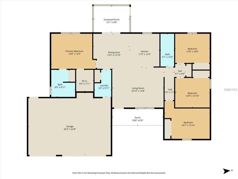 4 bedroom Single Family Residence at 6374 W Rio Grande Drive, Pine Ridge Unit 01, Beverly Hills — photo 3