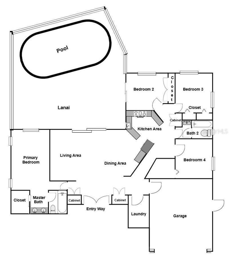 4 bedroom Single Family Residence at 1862 Del Robles Drive, Del Robles, Clearwater — photo 2