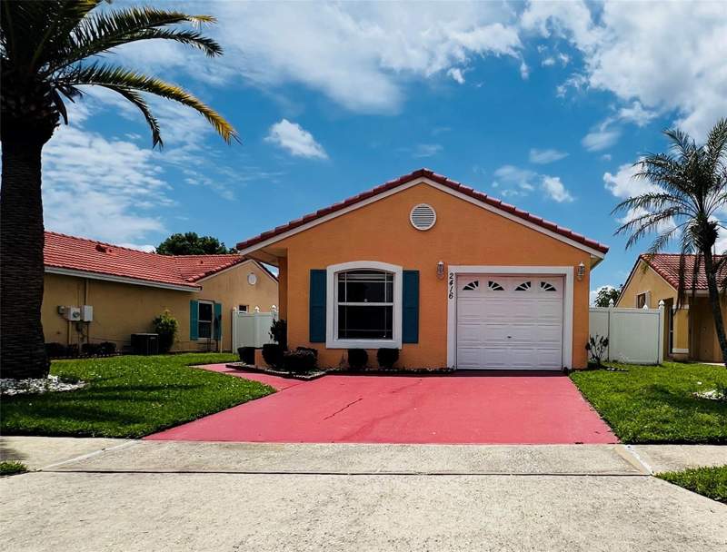 3 bedroom Single Family Residence at 2416 CONDADO COURT, MONTEREY VILLAGE PH 1 UNIT 2, KISSIMMEE — photo 1