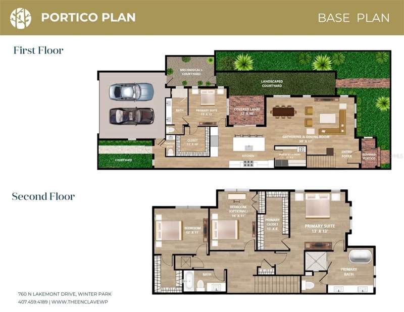 4 bedroom Townhouse at 905 Enclave Place, The Enclave Winter Park, Winter Park — photo 2
