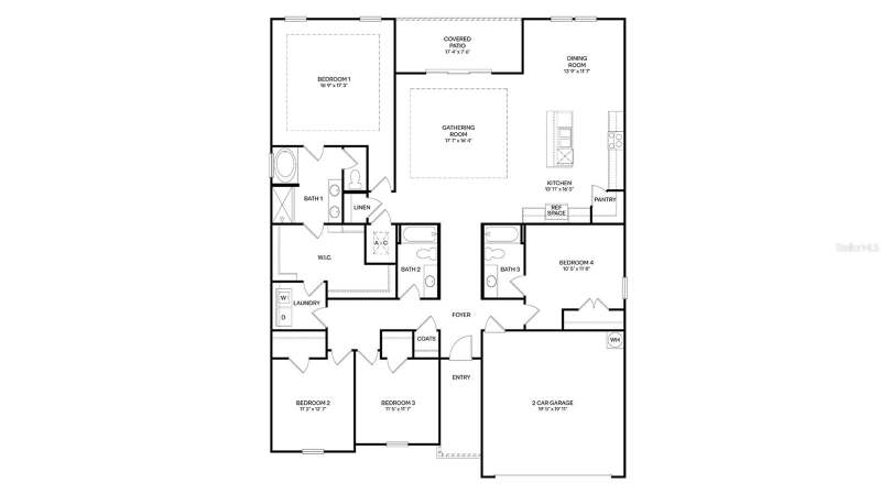 4 bedroom Single Family Residence at 144 Springwood Drive, Sawmill Branch, Palm Coast — photo 2