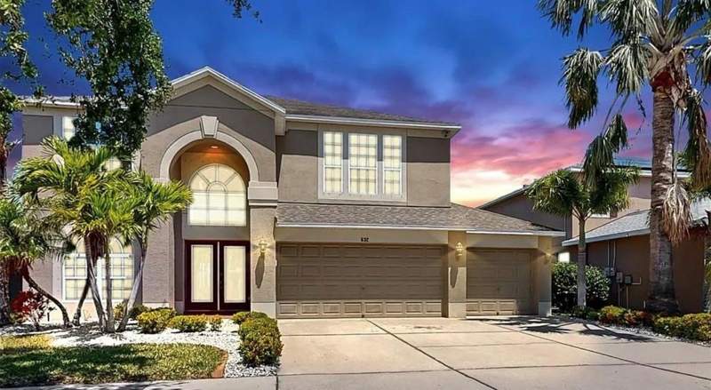 5 bedroom Single Family Residence at 632 Tanana Fall Drive, River Bend Ph 4A, Ruskin — photo 2