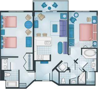 1 bedroom Condo - Hotel at 1960 Broadway #46A, Disney'S Saratoga Springs, Lake Buena Vista — photo 4