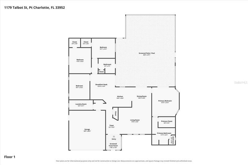 3 bedroom Single Family Residence at 1179 Talbot Street, Port Charlotte Sec 051, Port Charlotte — photo 5