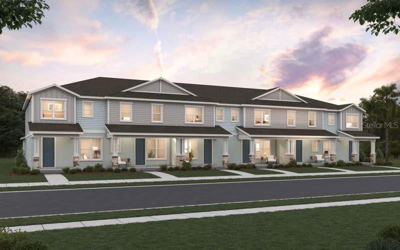 3 bedroom Townhouse at 14470 PORTER ROAD, HAMLIN MEADOWS, WINTER GARDEN — photo 1