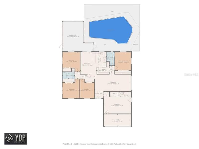 4 bedroom Single Family Residence at 1614 Dale Circle, Amberlea Unit 2, Dunedin — photo 3