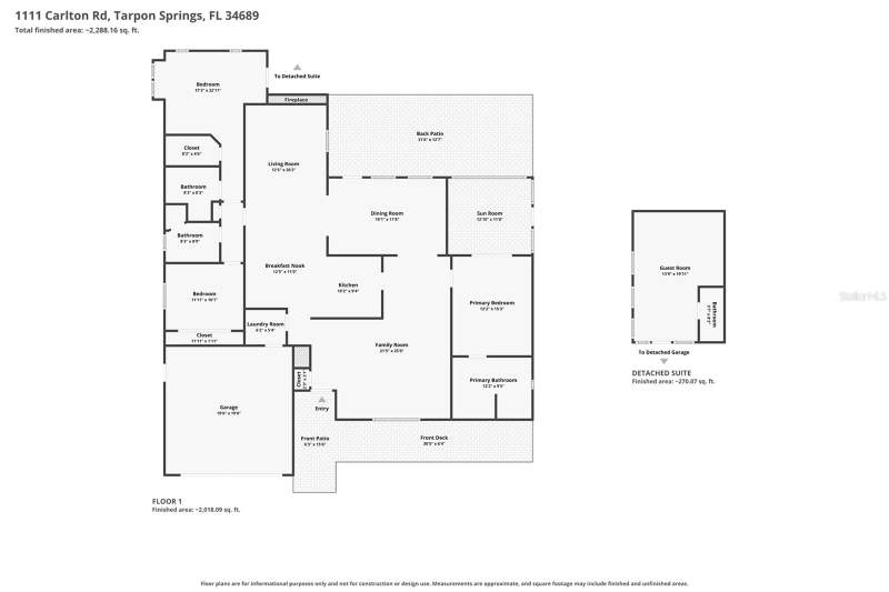 3 bedroom Single Family Residence at 1111 Carlton Road, Tampa & Tarpon Spgs Land Co, Tarpon Springs — photo 4