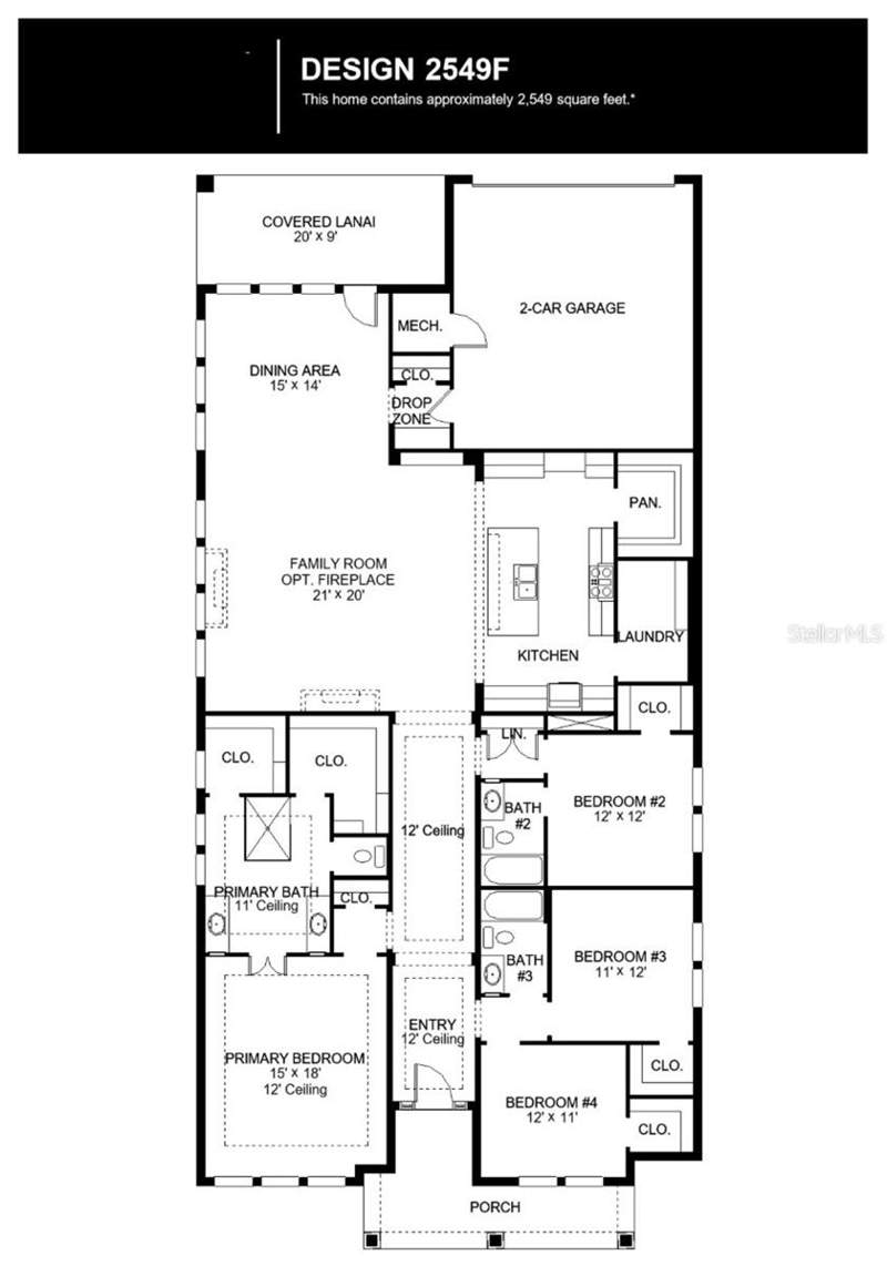 4 bedroom Single Family Residence at 371 Steed Gait Loop, Waterlin, St Cloud — photo 2