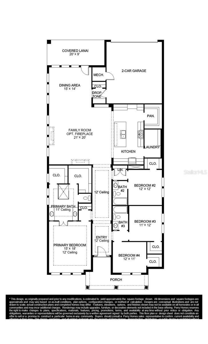 4 bedroom Single Family Residence at 323 Steed Gait Loop, Waterlin, St Cloud — photo 2