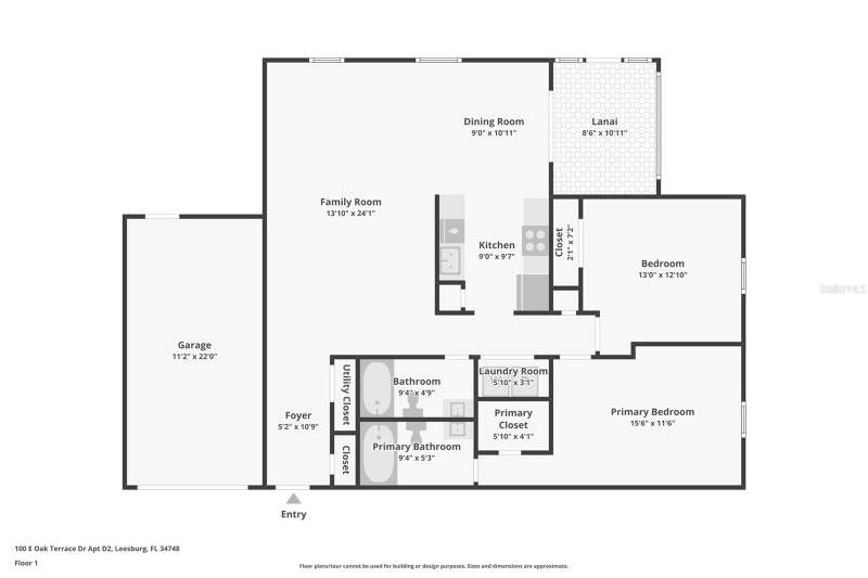 2 bedroom Condominium at 100 E Oak Terrace Drive #D2, Coach Houses/Leesburg 2D, Leesburg — photo 3