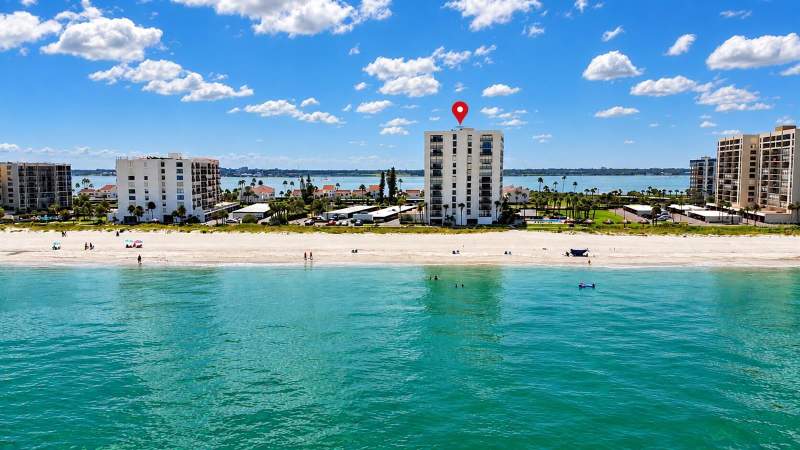 1460 GULF BOULEVARD #1106 home for sale in Sand Key Condo-South Beach