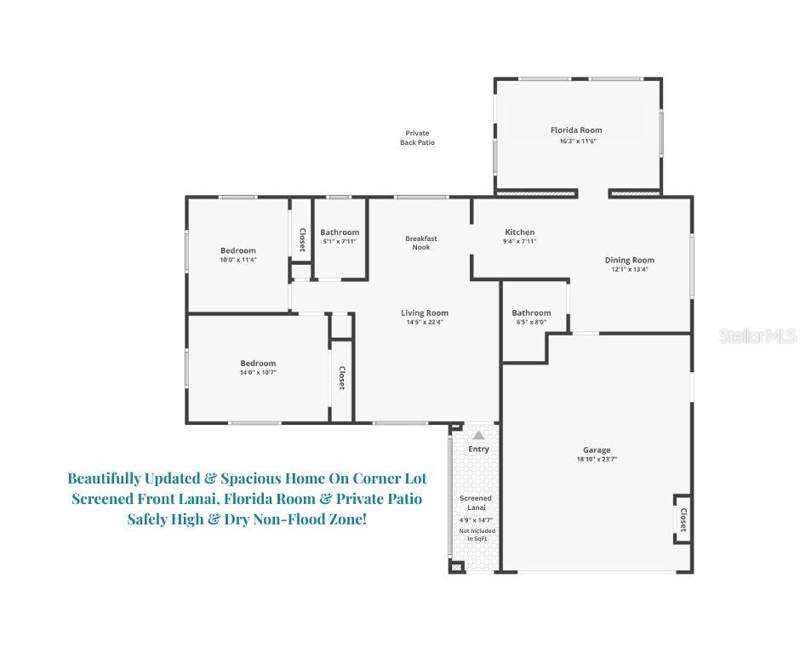 2 bedroom Single Family Residence at 102 Stafford Drive, Highland Lakes, Palm Harbor — photo 4