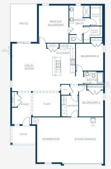 3 bedroom Single Family Residence at 808 Sunshower Drive, Reserves At Hammock Oaks, Lady Lake — photo 3