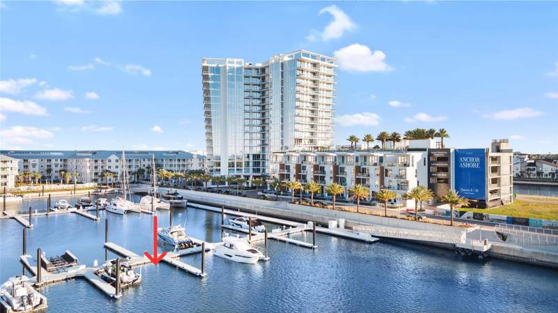 5120 MARINA WAY BOAT SLIP #D-W-07 home for sale in Marina Pointe East