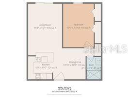 1 bedroom Condominium at 8901 Blind Pass Road #124, Boca Shores Condo, St Pete Beach — photo 4
