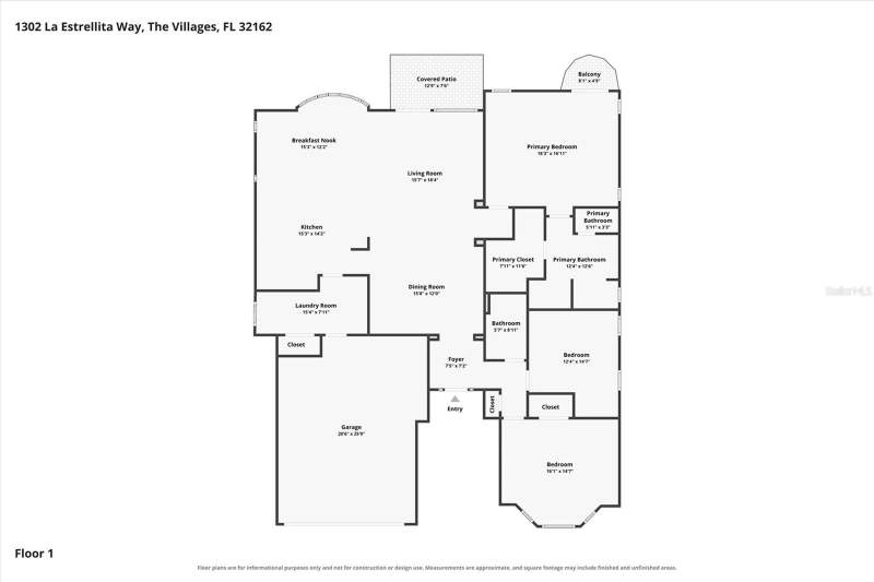3 bedroom Single Family Residence at 1302 La Estrellita Way, The Villages, The Villages — photo 3