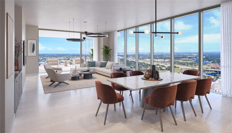 3 bedroom Condominium at 520 N Tampa St #3101, One Tampa, Tampa — photo 2