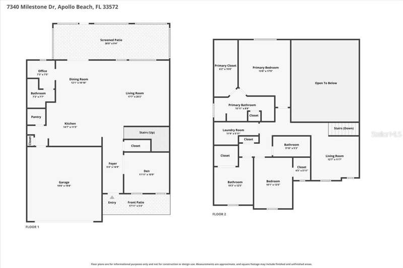 3 bedroom Single Family Residence at 7340 Milestone Drive, Waterset Ph 2A, Apollo Beach — photo 2