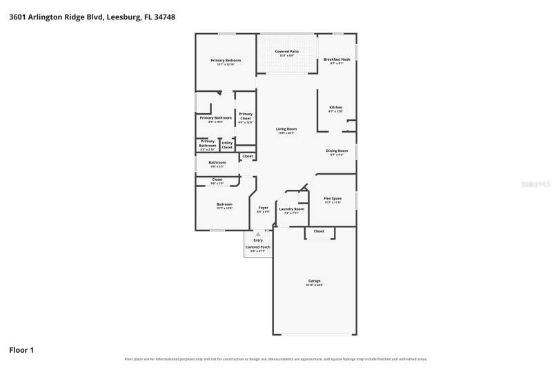 2 bedroom Single Family Residence at 3601 Arlington Ridge Boulevard, Leesburg Arlington Ridge Ph 02, Leesburg — photo 4