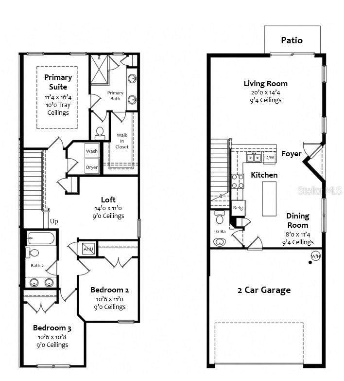 3 bedroom Townhouse at 2340 BRITWELL PLACE, WINDSOR SQUARE, SANFORD — photo 2
