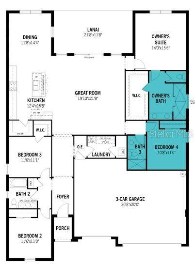 4 bedroom Single Family Residence at 2612 GINSENG IVY STREET, MEADOWLARK LANDING, APOPKA — photo 2