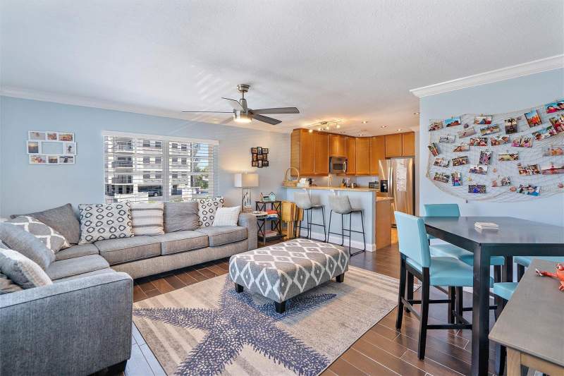 1 bedroom Condominium at 4103 Gulf Boulevard #201, Sun Harbor Condo St Pete Beach, St Pete Beach — photo 4