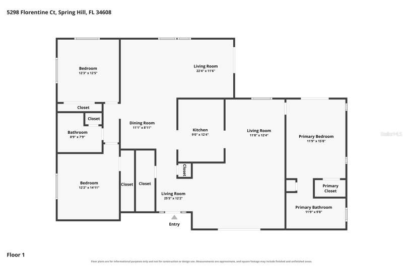 3 bedroom Single Family Residence at 5298 Florentine Court, Spring Hill, Spring Hill — photo 2