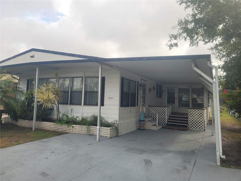 2 bedroom Manufactured Home at 3027 GALAXY LANE, SKYVIEW ESTATES, LAKELAND — photo 1