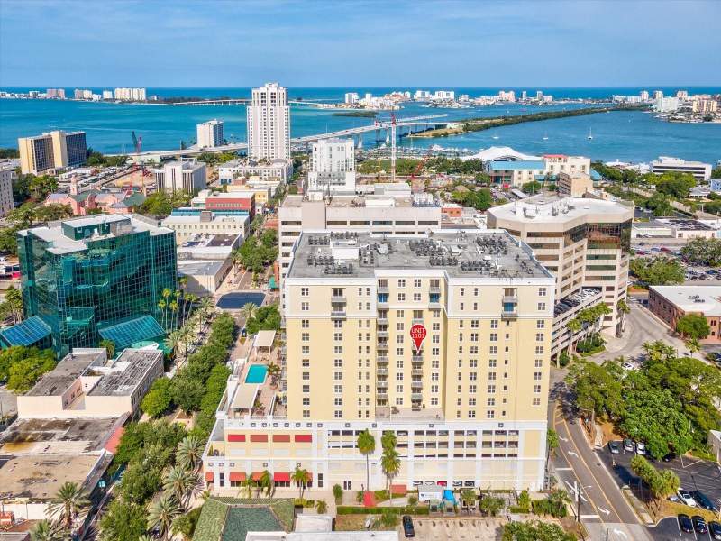 2 bedroom Condominium at 628 Cleveland Street #1011, Station Square Condo, Clearwater — photo 2
