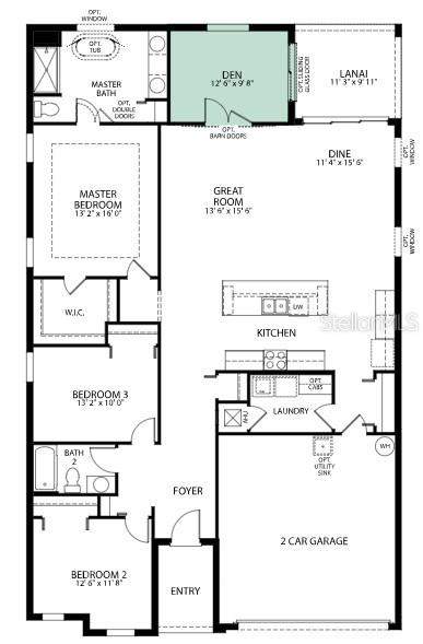 3 bedroom Single Family Residence at 6466 CHORUS DRIVE, VILLA PASS PH 2, MASCOTTE — photo 3
