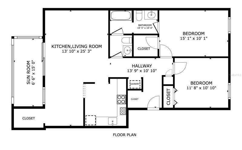 2 bedroom Condominium at 637 Silver Pass #B, Fairways/Silver Spgs Shores Co, Ocala — photo 3