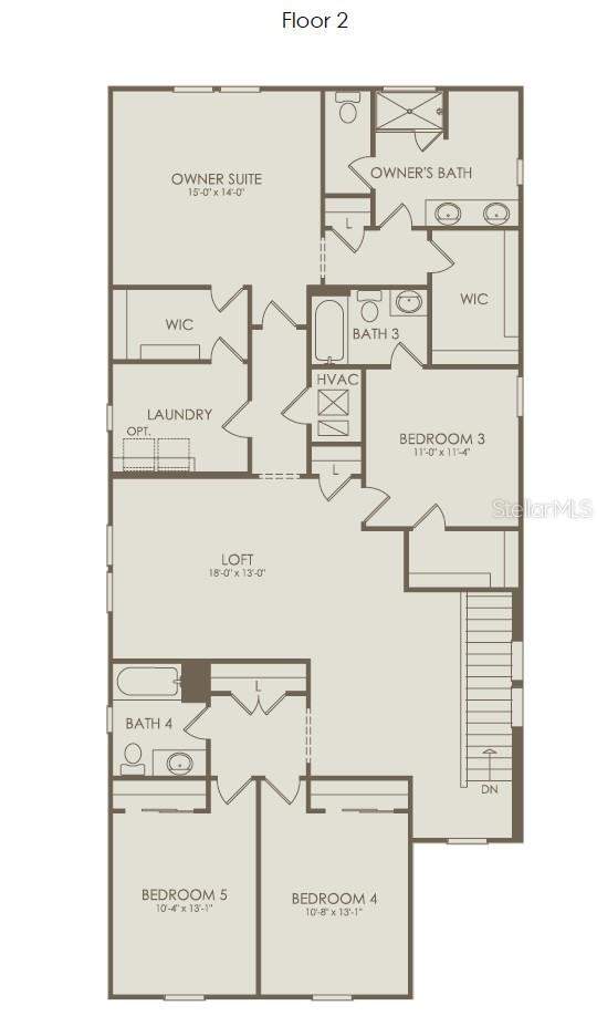 5 bedroom Single Family Residence at 4833 Finley Drive, Hartford Terrace Phase 2A, Davenport — photo 3